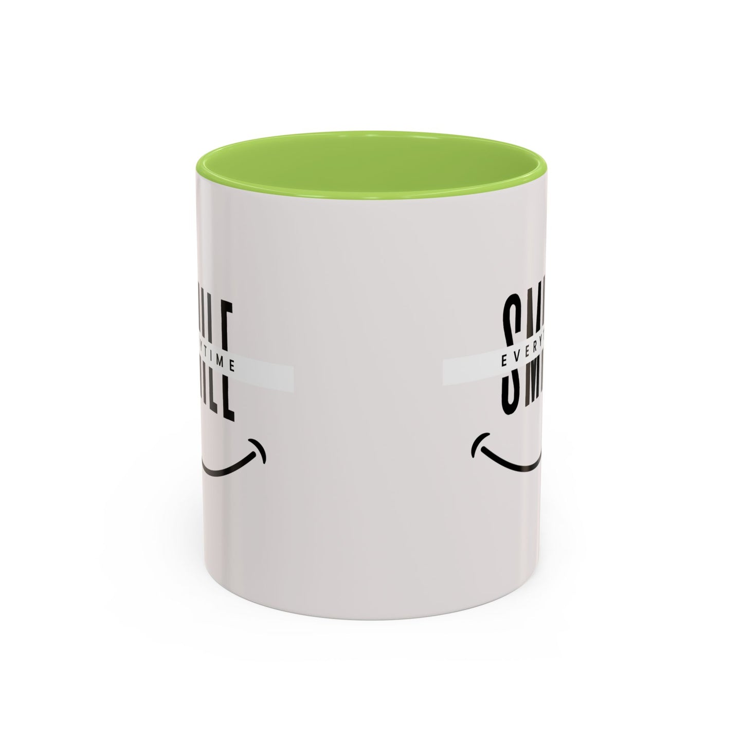 Smile Everytime Accent Coffee Mug
