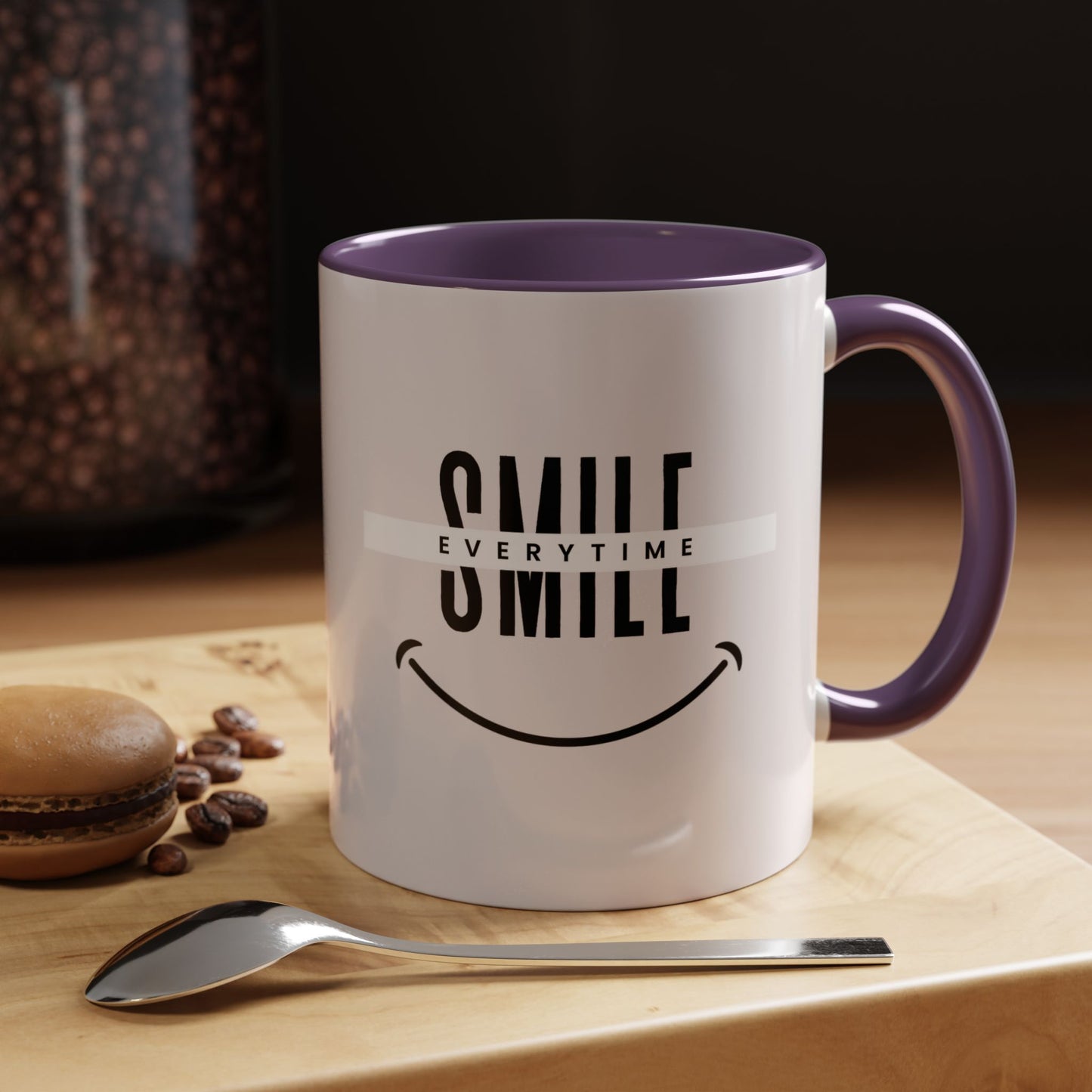 Smile Everytime Accent Coffee Mug