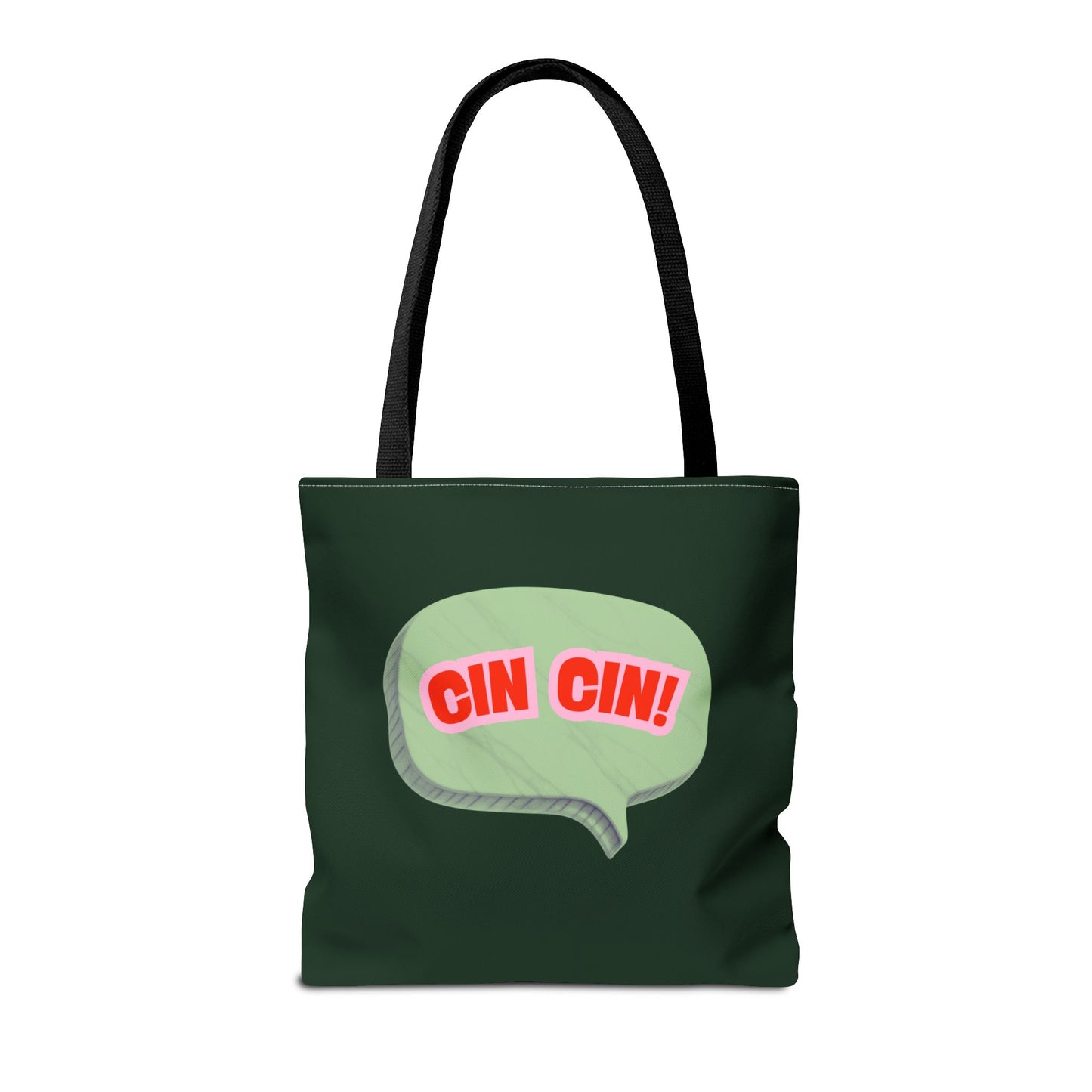 Cin Cin! Speech Bubble Cotton Tote Bag