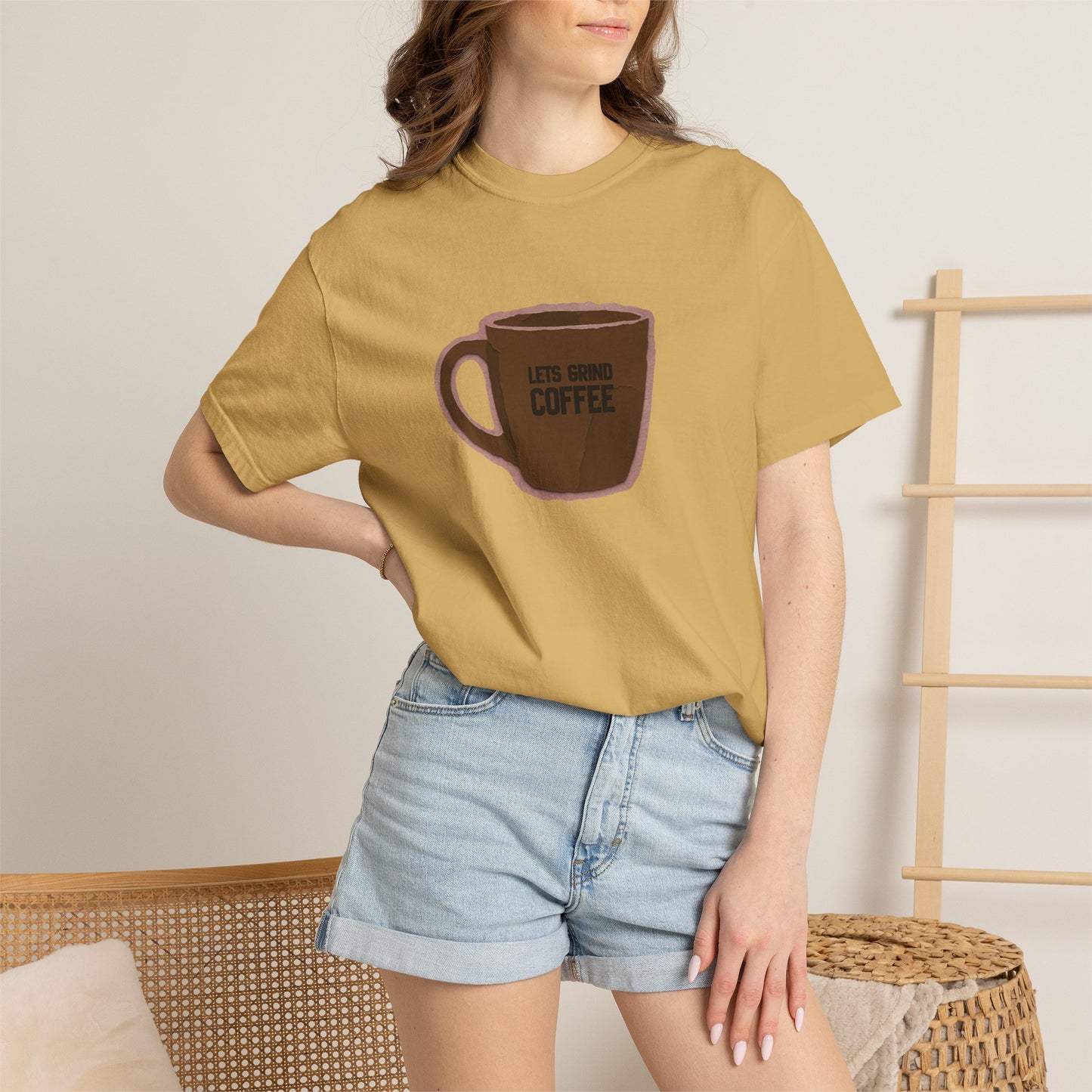 CoffeeMug Graphic T‑Shirt Retro Tee