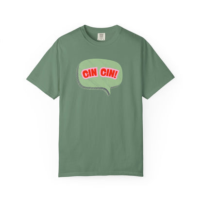 Cin Cin! Graphic Retro Speech Bubble Tee