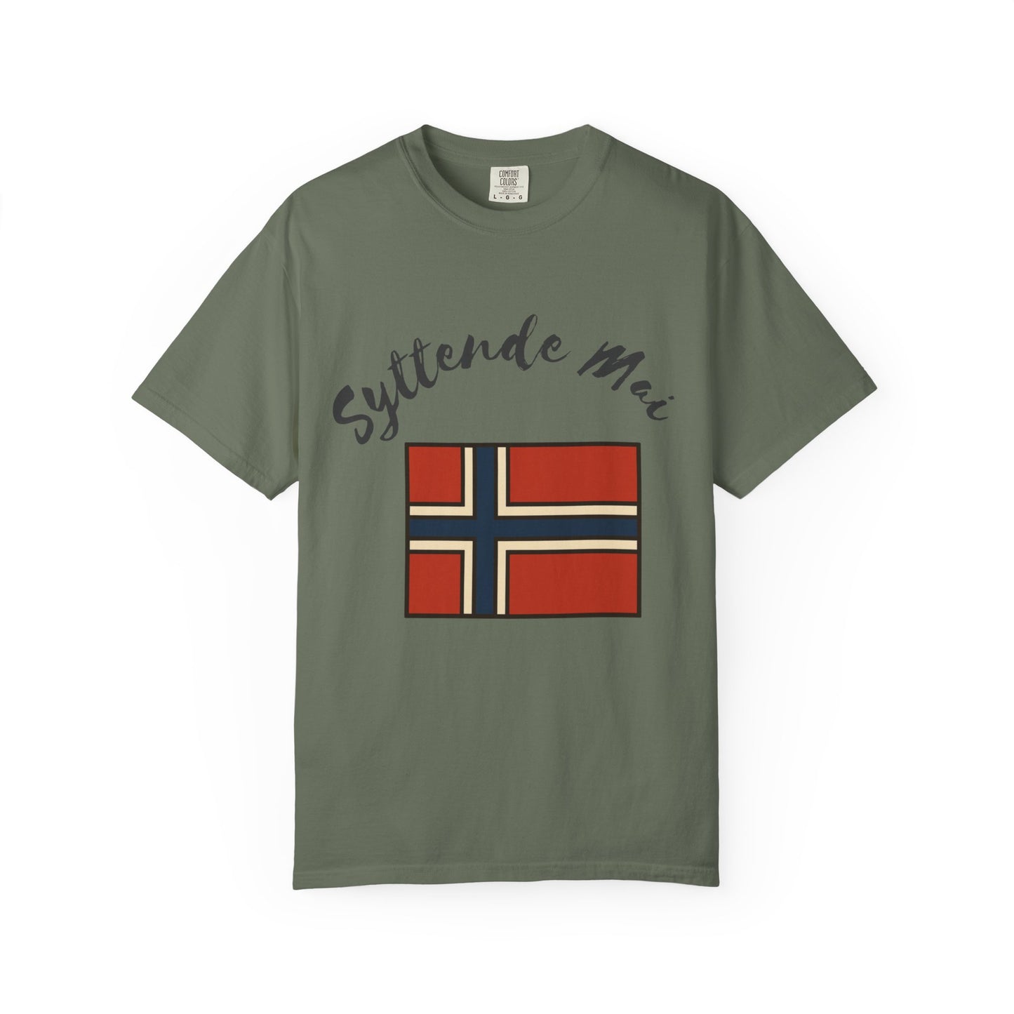 Norwegian Flag T-Shirt Syttende Mai Celebration Tee