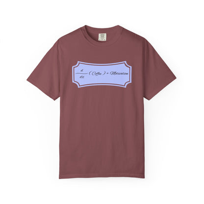 Math Equation T-Shirt — "A (Note) - Memorium" Graphic Tee