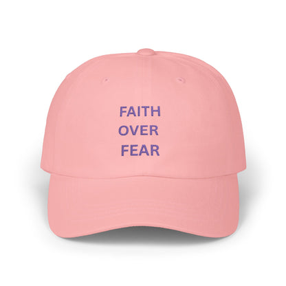 Faith Over Fear Embroidered Baseball Hat