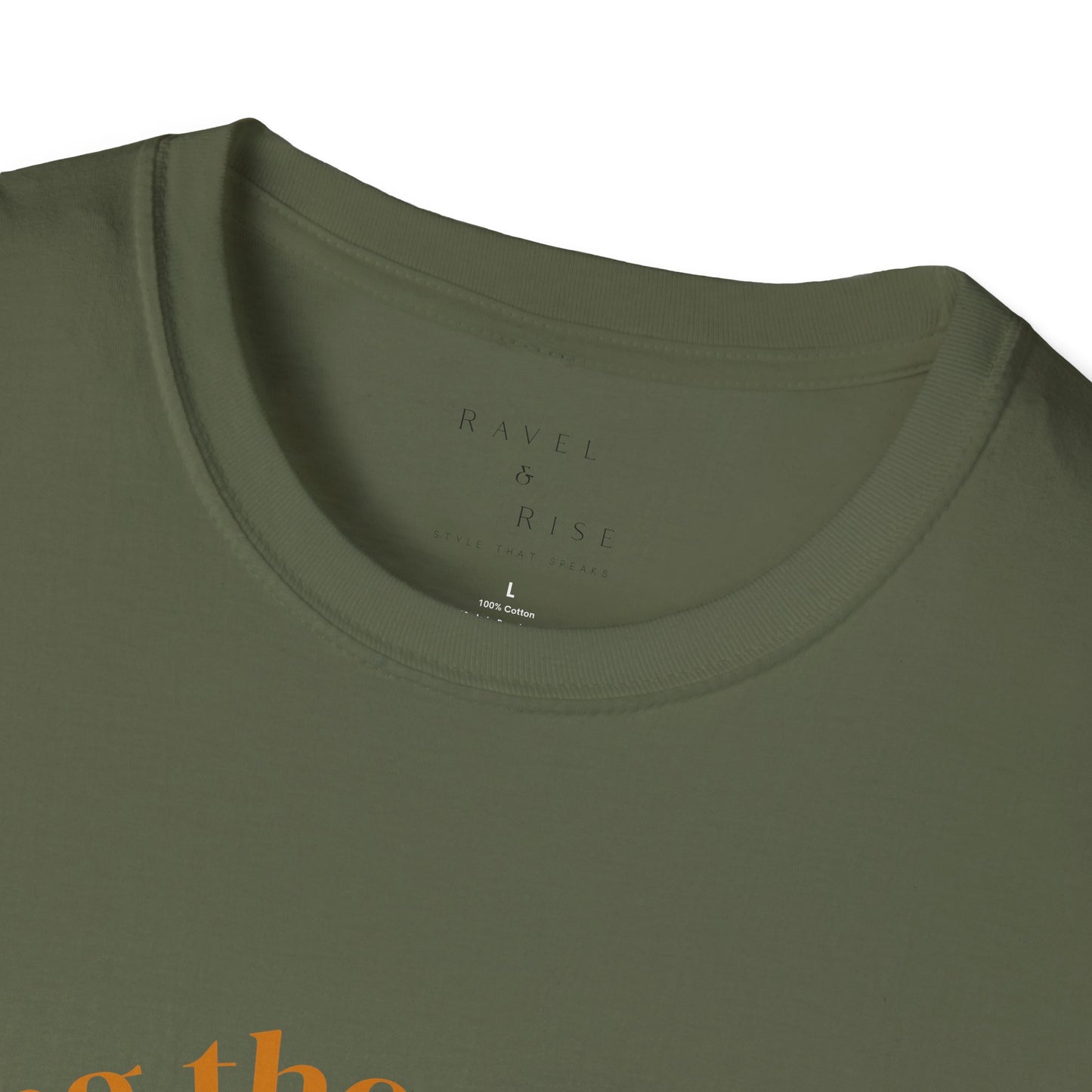 Living the Moment T-Shirt — Sun on the back, Beach Relaxed Tee