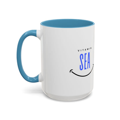 Vitamin Sea Accent Coffee Mug (11, 15oz)