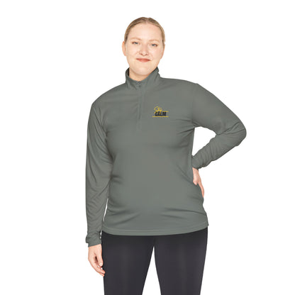 Stay Calm Retro Yellow Camper Logo Chest Embroidery Pullover