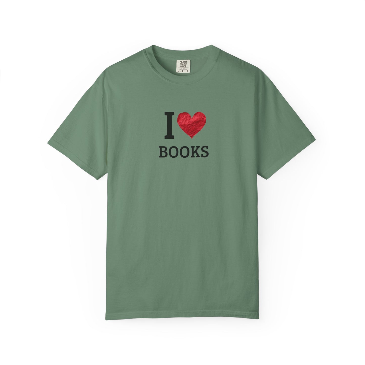 I Love Books T-Shirt — Vintage Love Books Tee for Readers & Book Lovers
