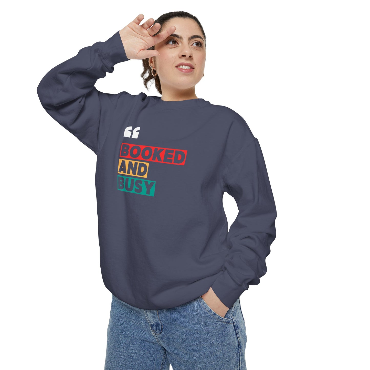 Booked and Busy Sweatshirt