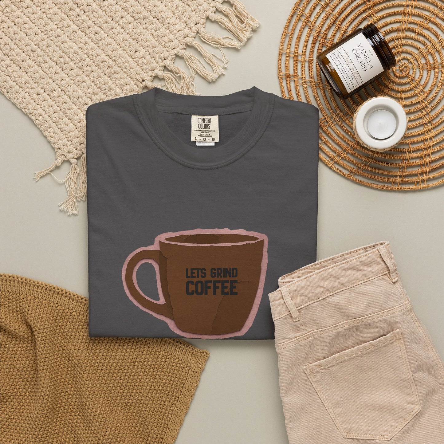 CoffeeMug Graphic T‑Shirt Retro Tee