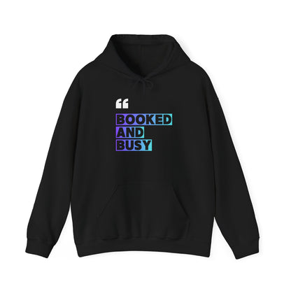 "Booked and Busy" Graphic Pullover for Readers & Creatives