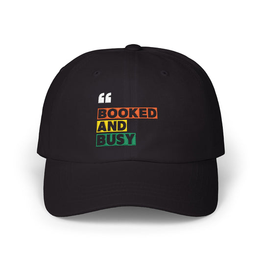 Booked and Busy Hat for Readers & Busy People
