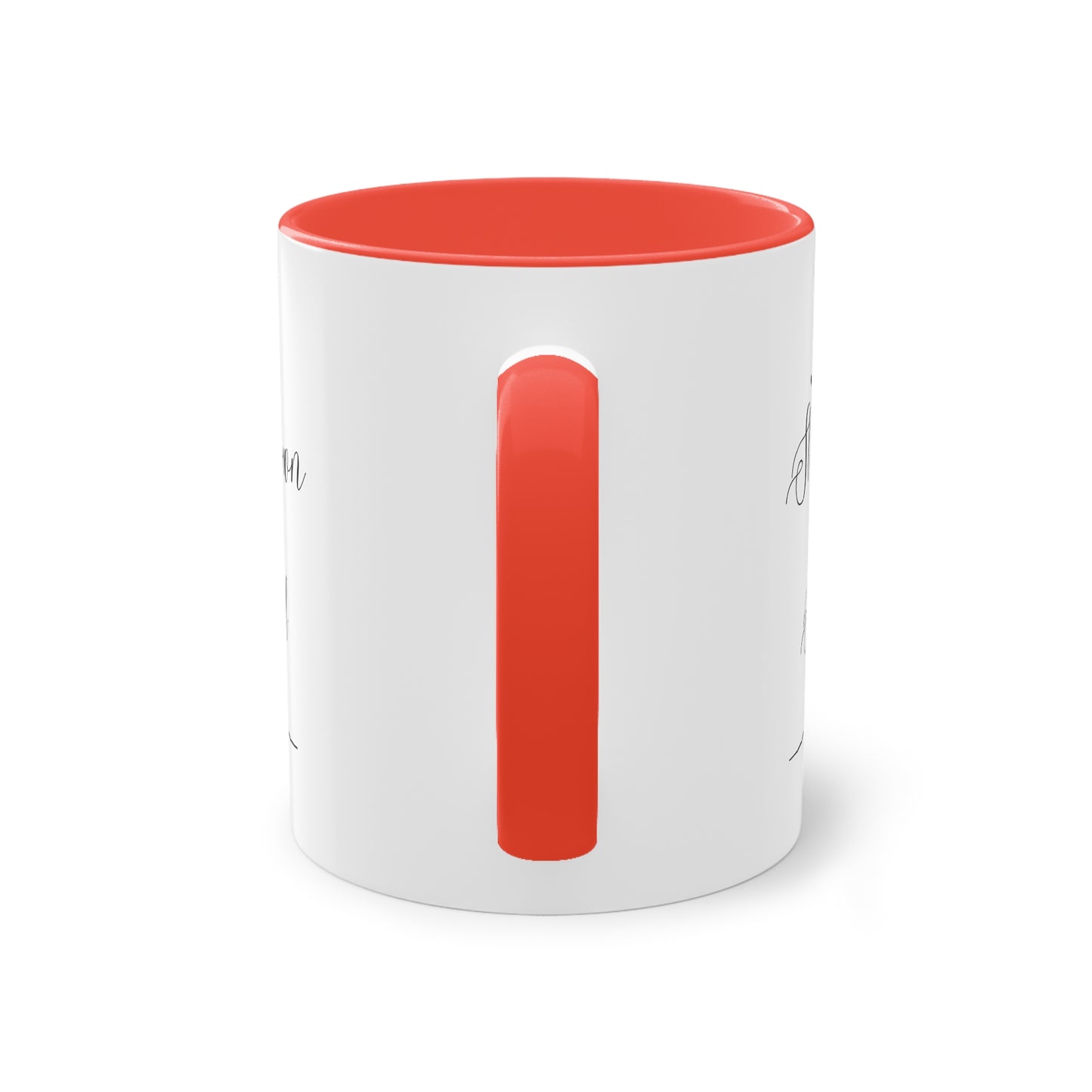 Slowdown to Speed up Ceramic Coffee Mug — Two-Tone 11oz