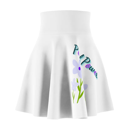 Petal Power Floral Graphic Women's Skirt