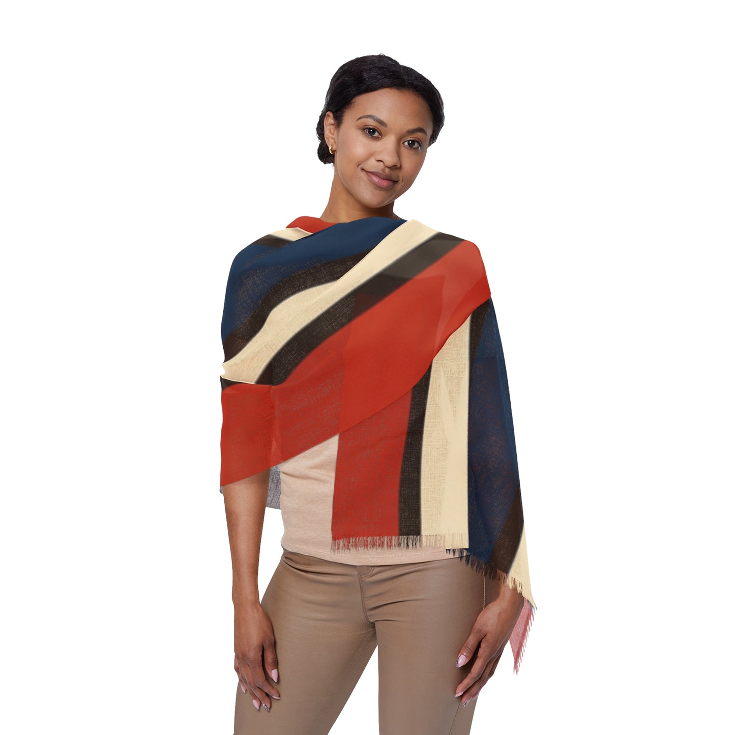Nordic Cross Light Scarf -Woven Wrap