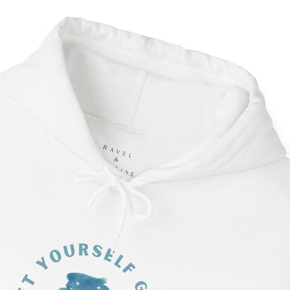 Let Yourself Grow Hoodie — Botanical Plant Graphic Hooded Sweatshirt
