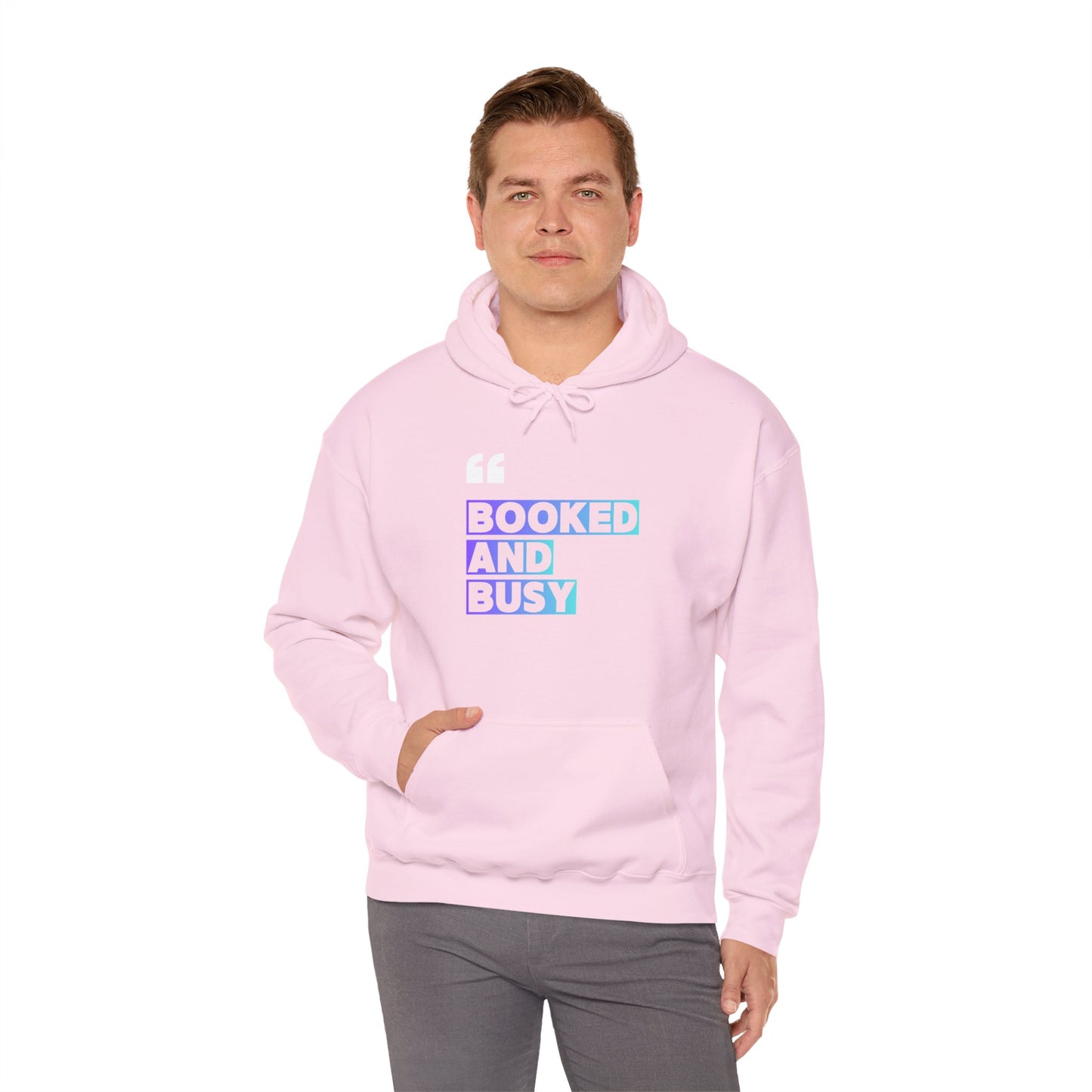 "Booked and Busy" Graphic Pullover for Readers & Creatives