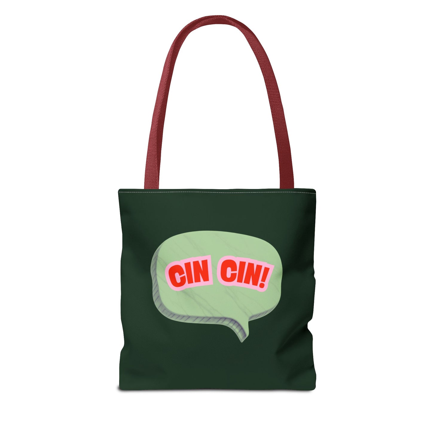 Cin Cin! Speech Bubble Cotton Tote Bag
