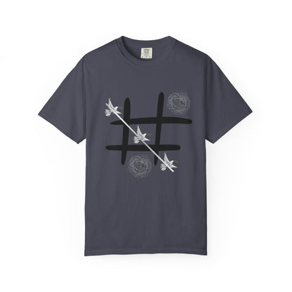 Tic Tac Doves Graphic T-Shirt Peace Wins