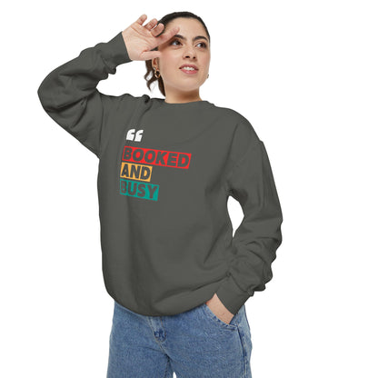 Booked and Busy Sweatshirt