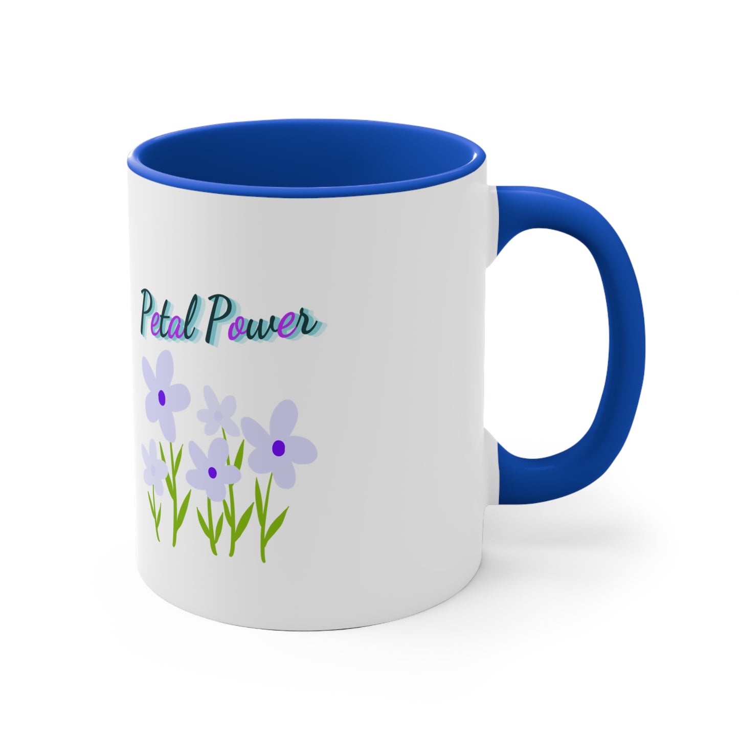 Petal Power Floral - Accent Coffee Mug (11 oz.)