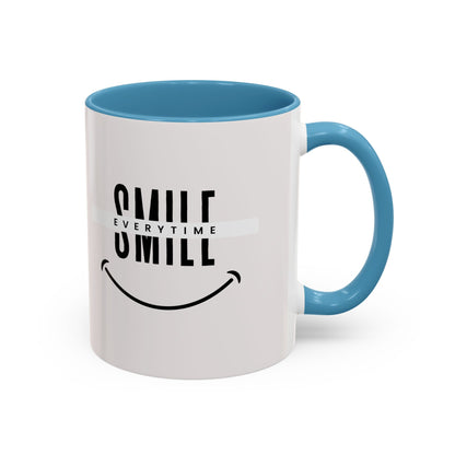 Smile Everytime Accent Coffee Mug