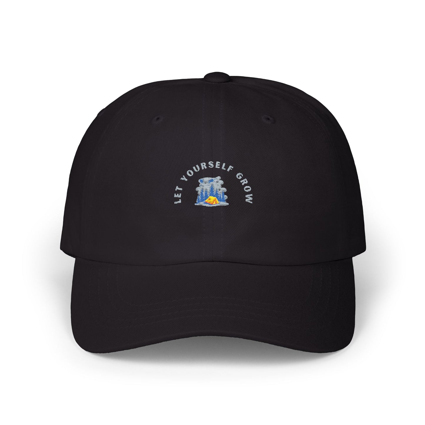 'Let Yourself Grow'  Embroidered Hat