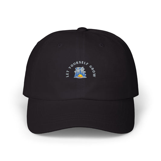 'Let Yourself Grow'  Embroidered Hat