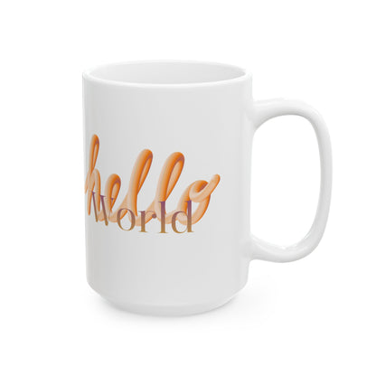 Hello World Ceramic Mug