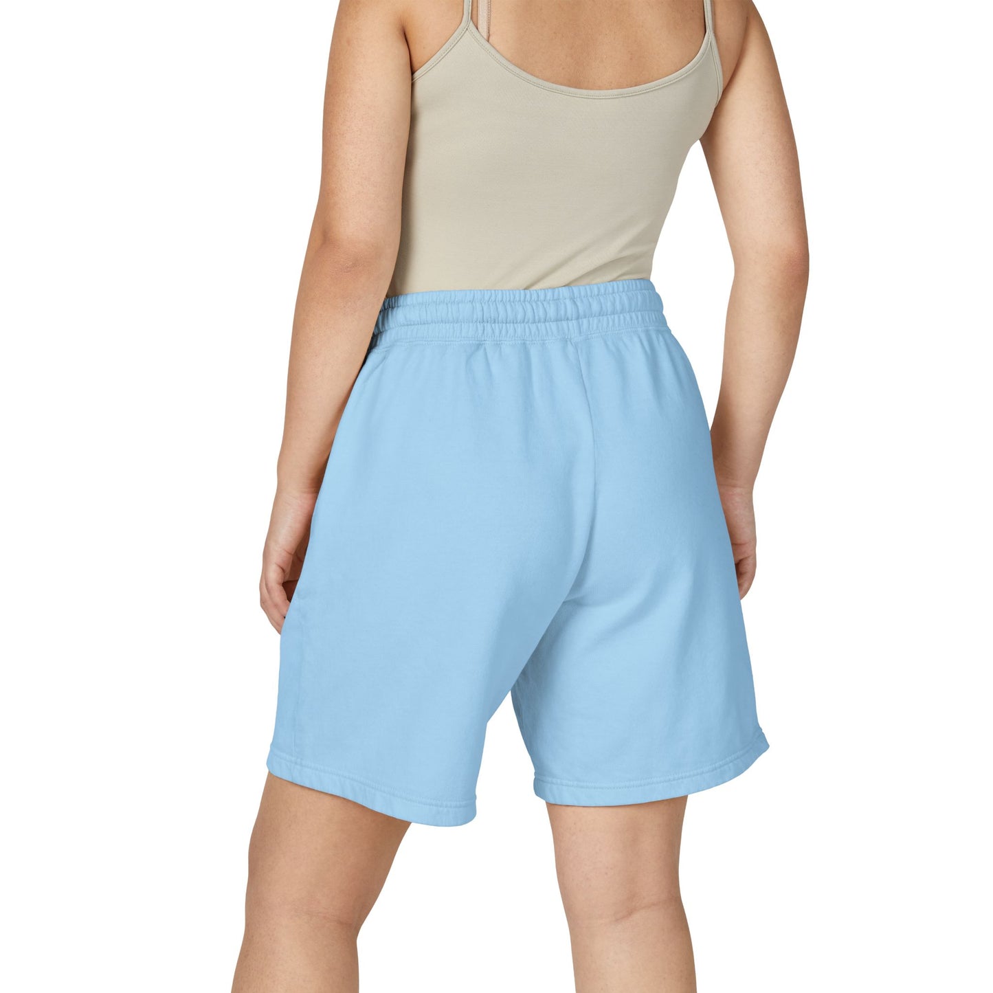 Lightweight Fleece Sweat Shorts — 'Adventure Mode' Vintage Camera Graphic