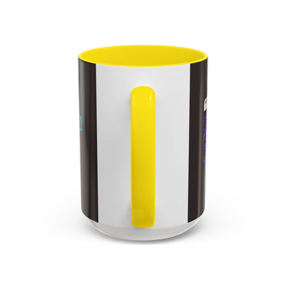 Booked and Busy Accent Coffee Mug — 11/15oz