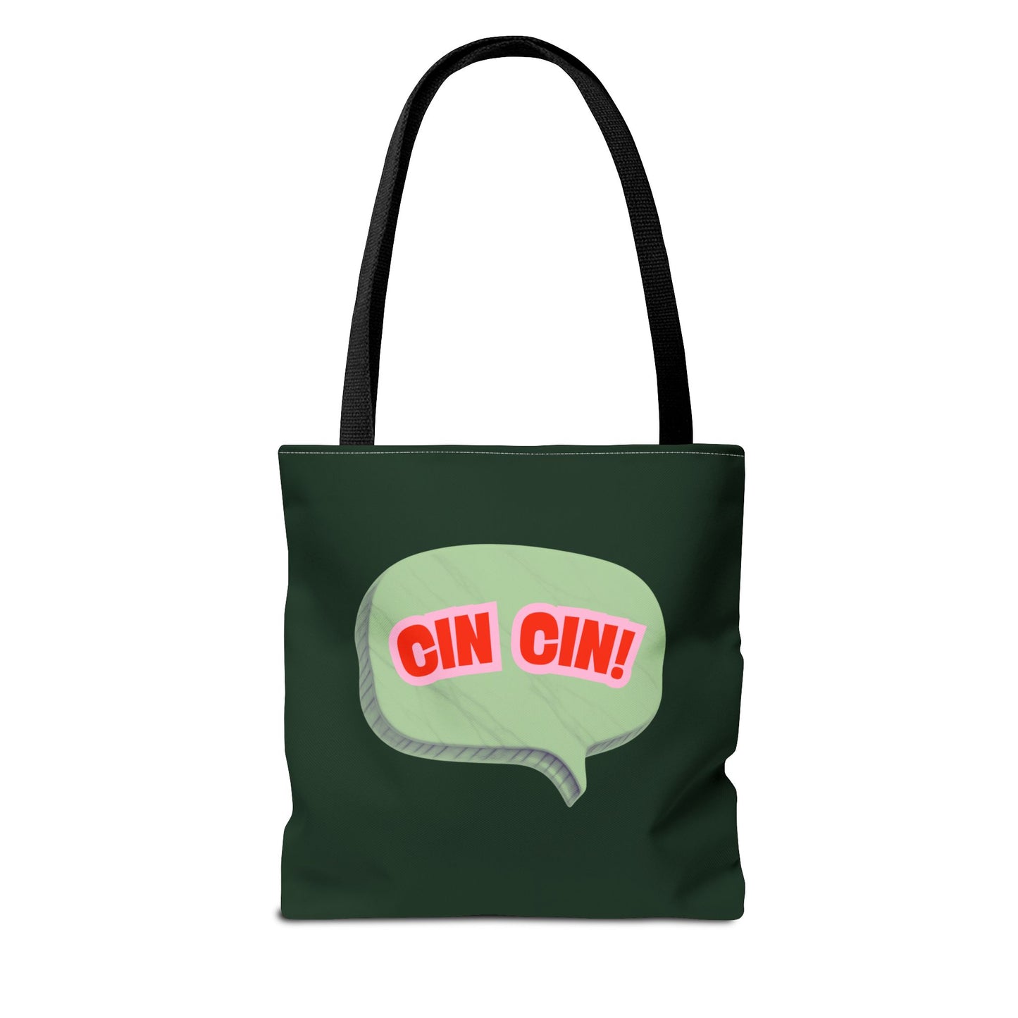Cin Cin! Speech Bubble Cotton Tote Bag