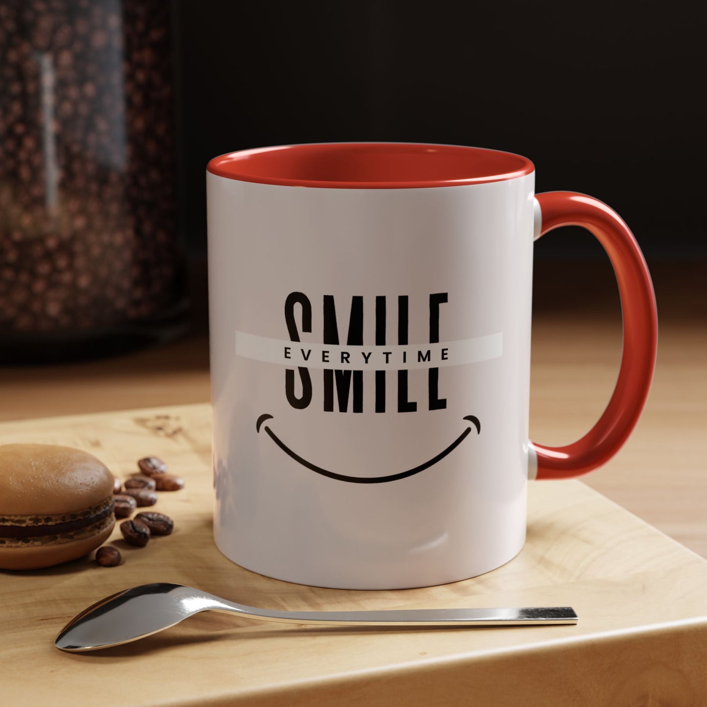 Smile Everytime Accent Coffee Mug