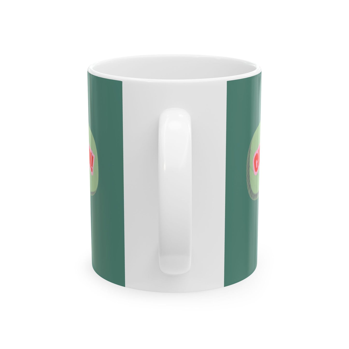 Cin Cin! Ceramic Coffee Cup (11oz & 15oz)