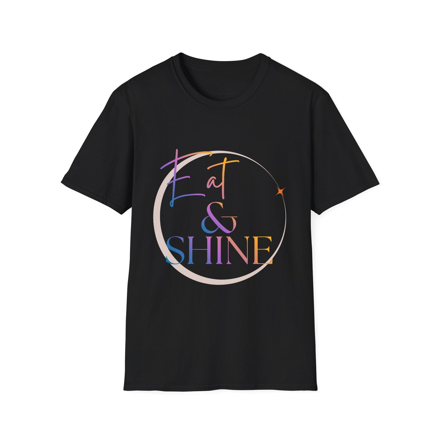 Eat & Shine Pastel Sunrise Inspirational T-Shirt