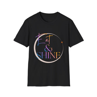 Eat & Shine Pastel Sunrise Inspirational T-Shirt
