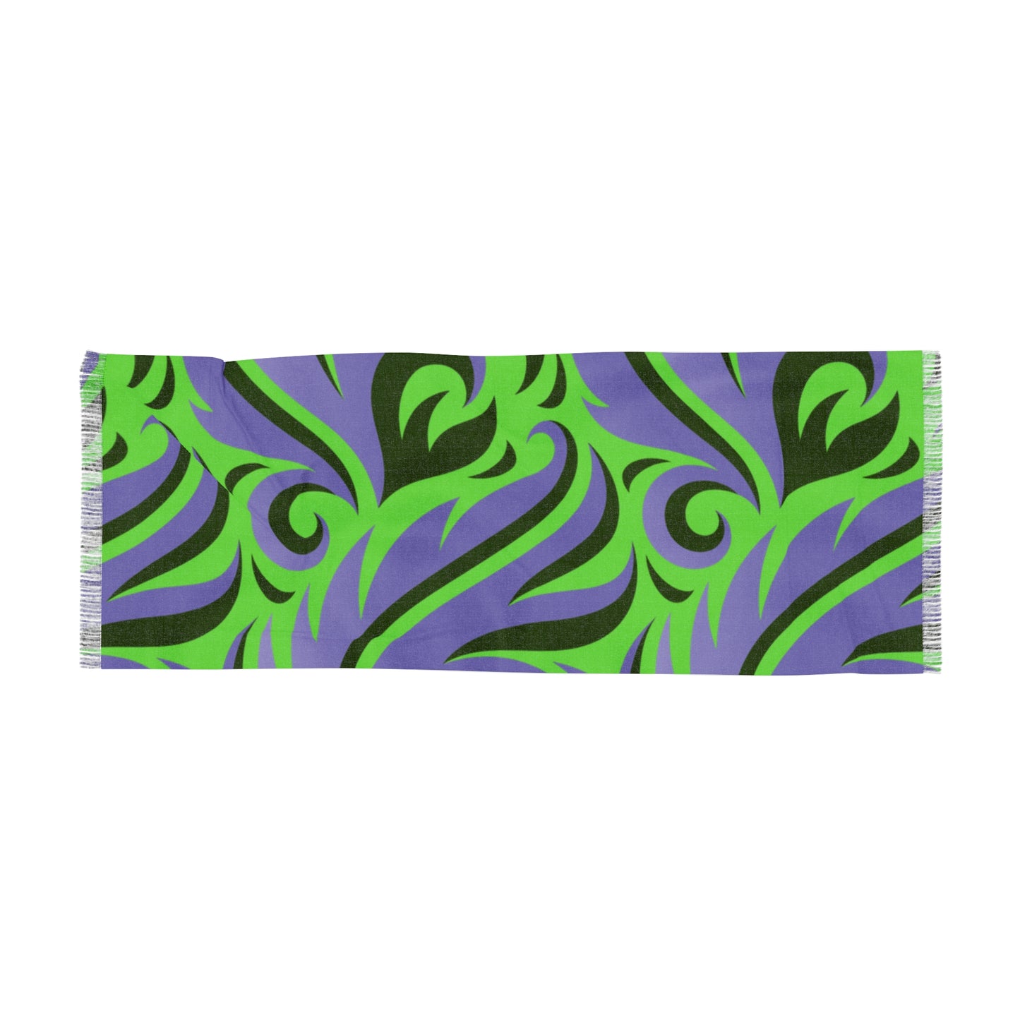 Unisex Floral Wave Scarf
