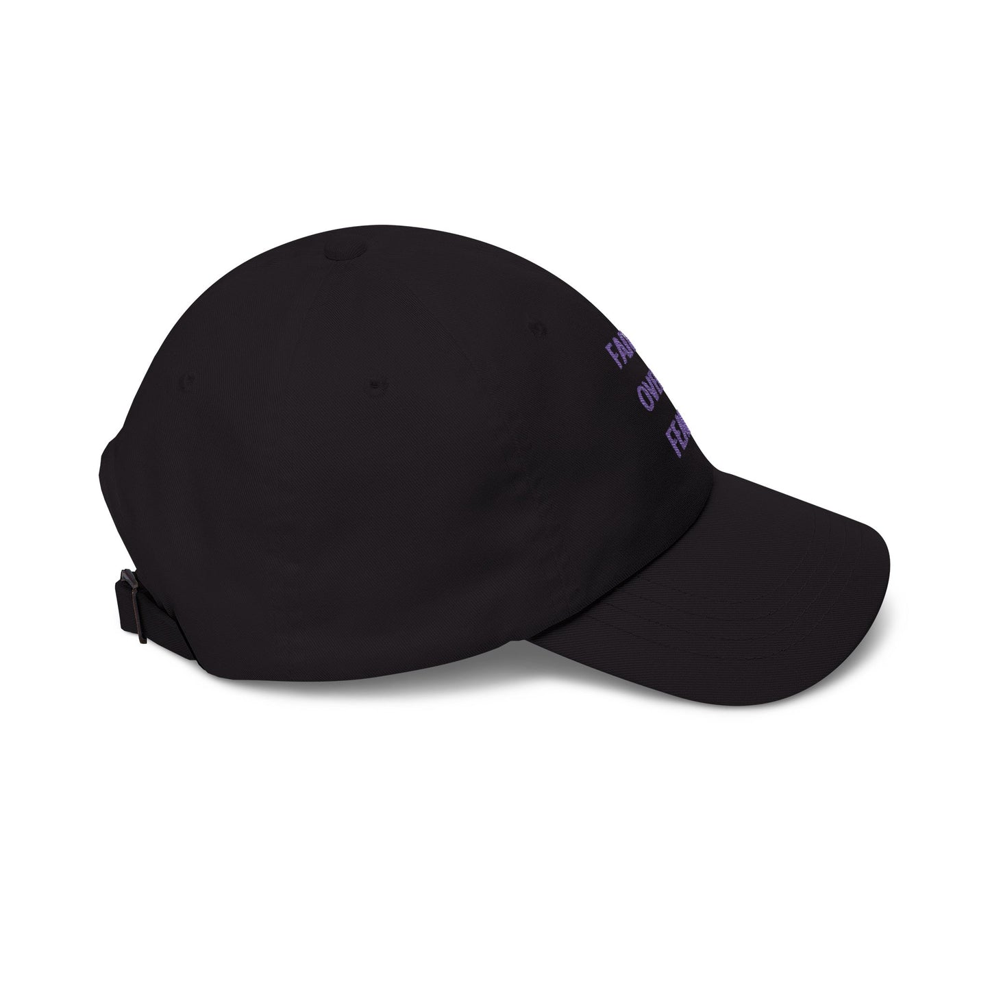 Faith Over Fear Embroidered Baseball Hat
