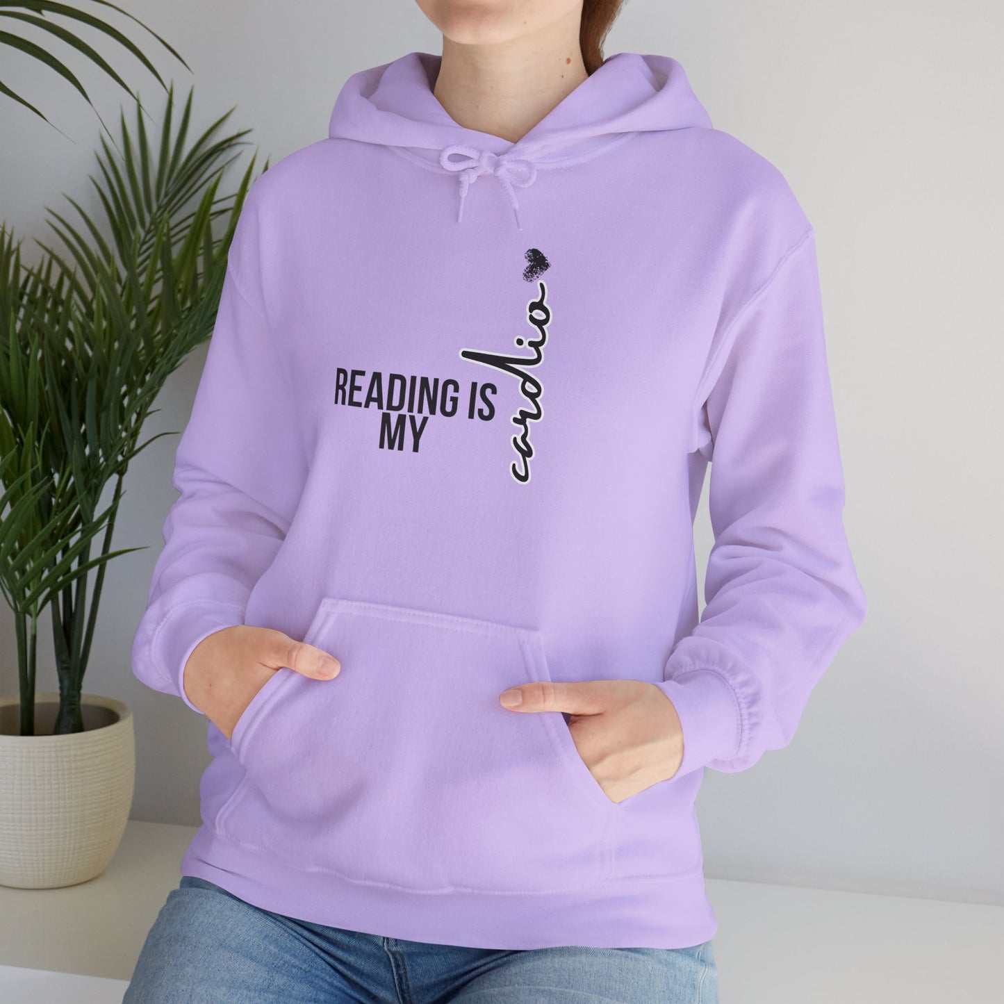 Reading is my Cardio Hooded Sweatshirt