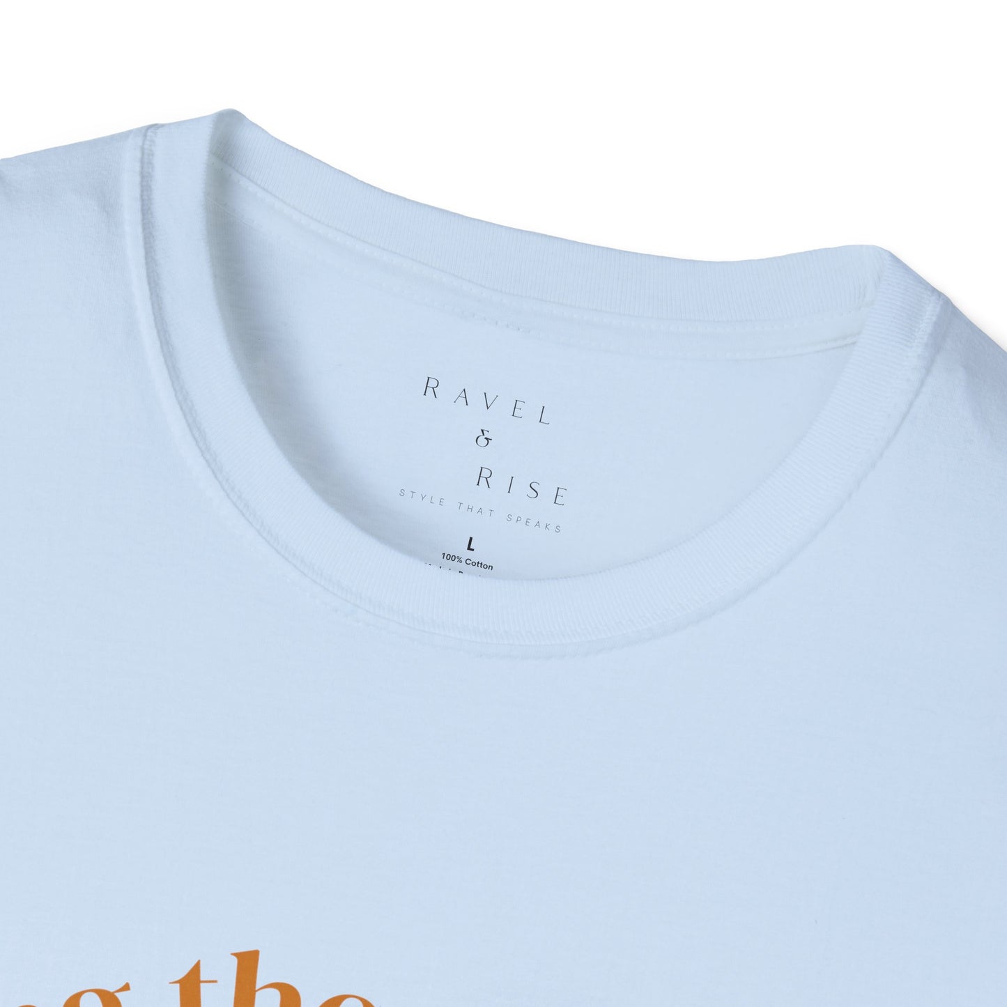 Living the Moment T-Shirt — Sun on the back, Beach Relaxed Tee