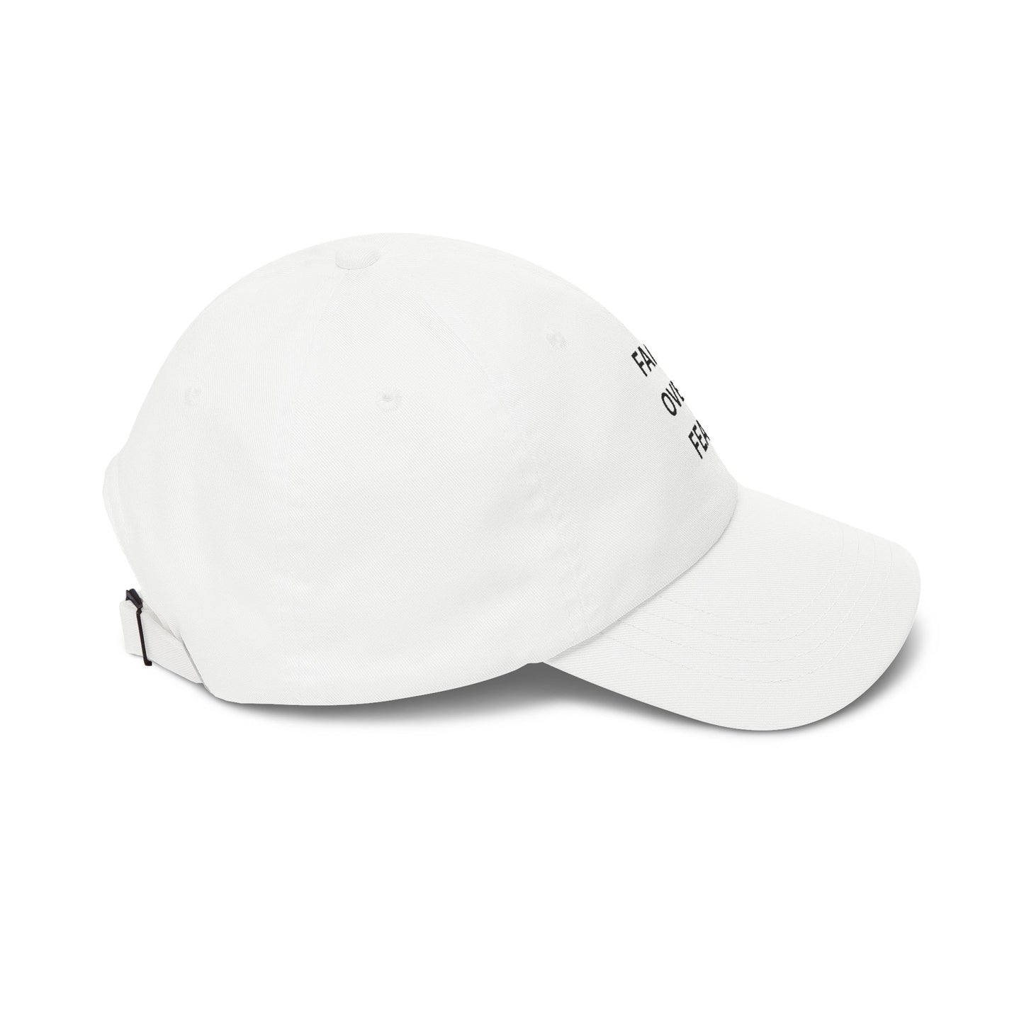 Faith Over Fear Embroidered Baseball Hat
