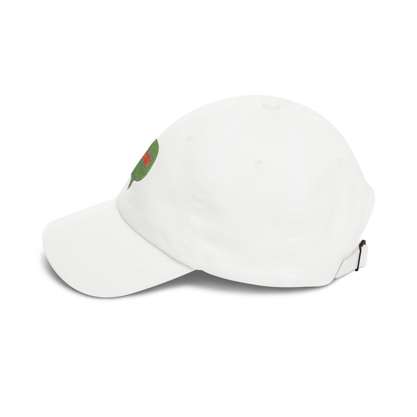 "Cin Cin" Green Speech Bubble Embroidered Patch Hat