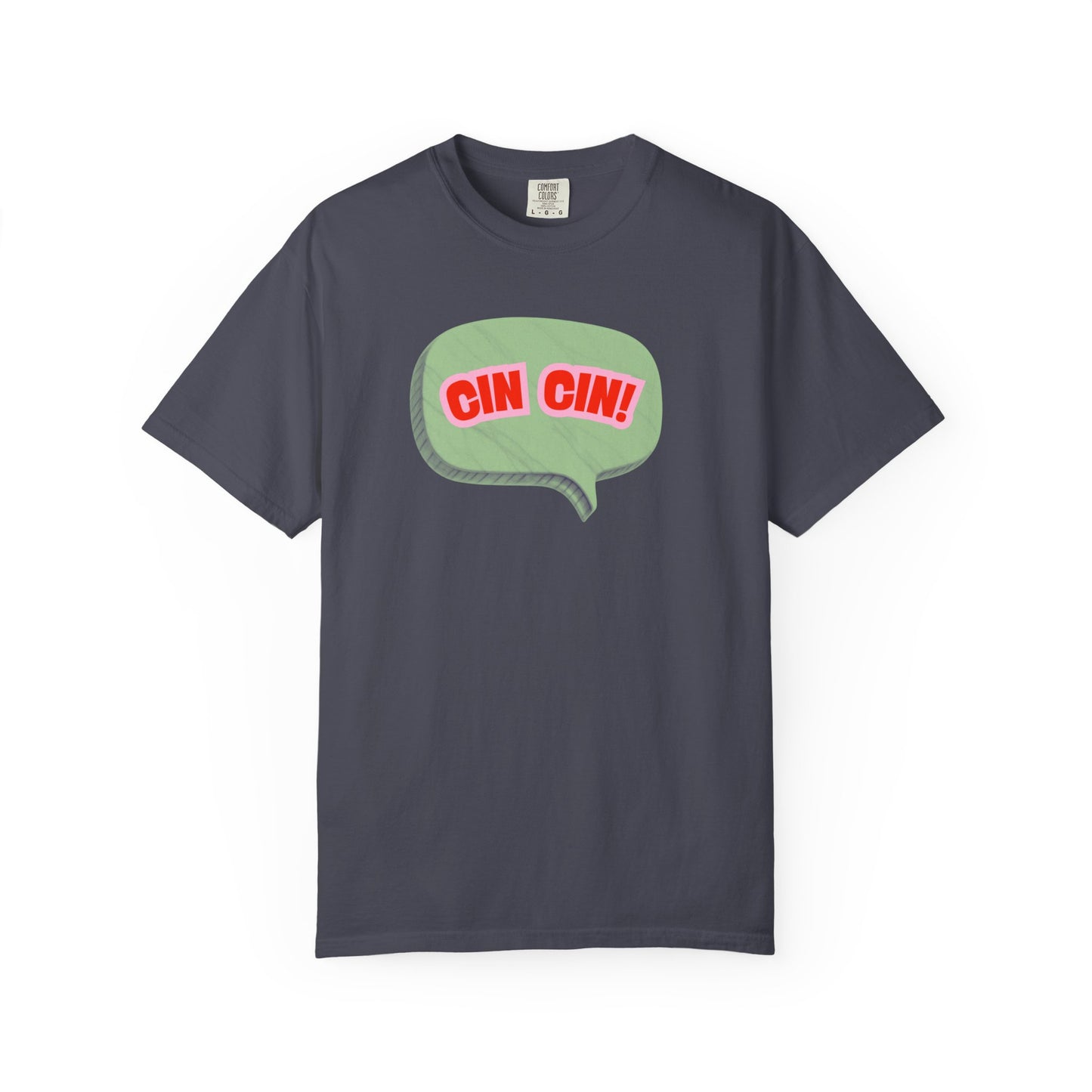 Cin Cin! Graphic Retro Speech Bubble Tee