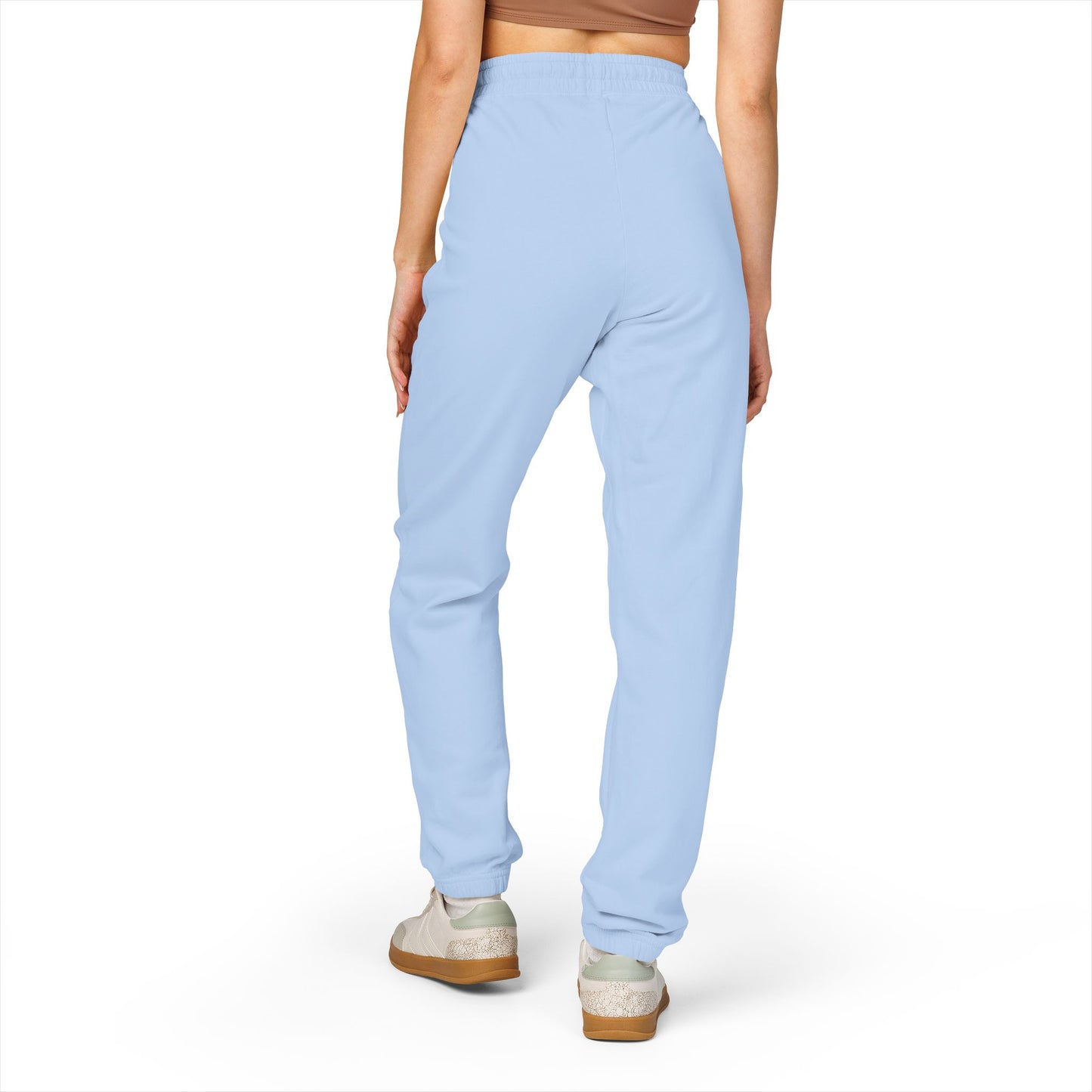 Cream 'Good Intentions' Fleece Sweatpants — Cozy Garment-Dyed Lounge Joggers