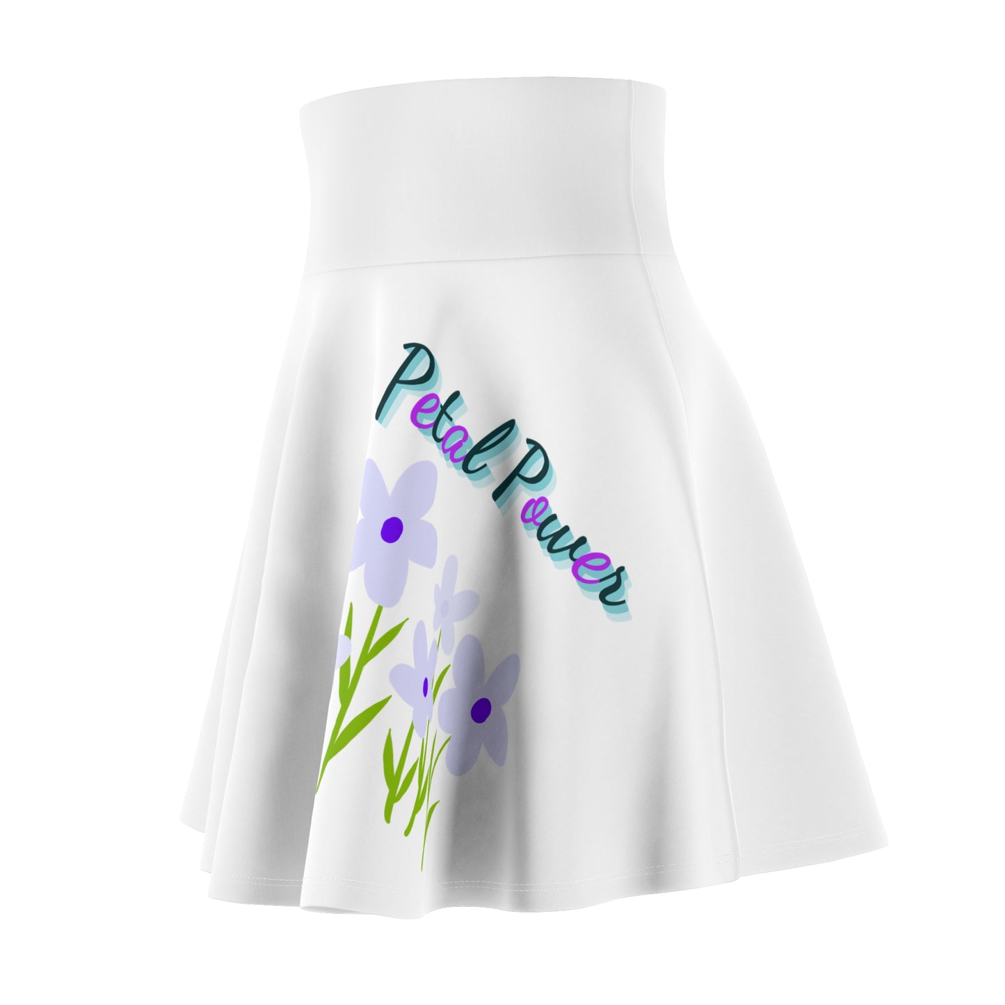 Petal Power Floral Graphic Women's Skirt