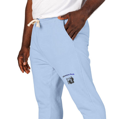 Cream 'Good Intentions' Fleece Sweatpants — Cozy Garment-Dyed Lounge Joggers