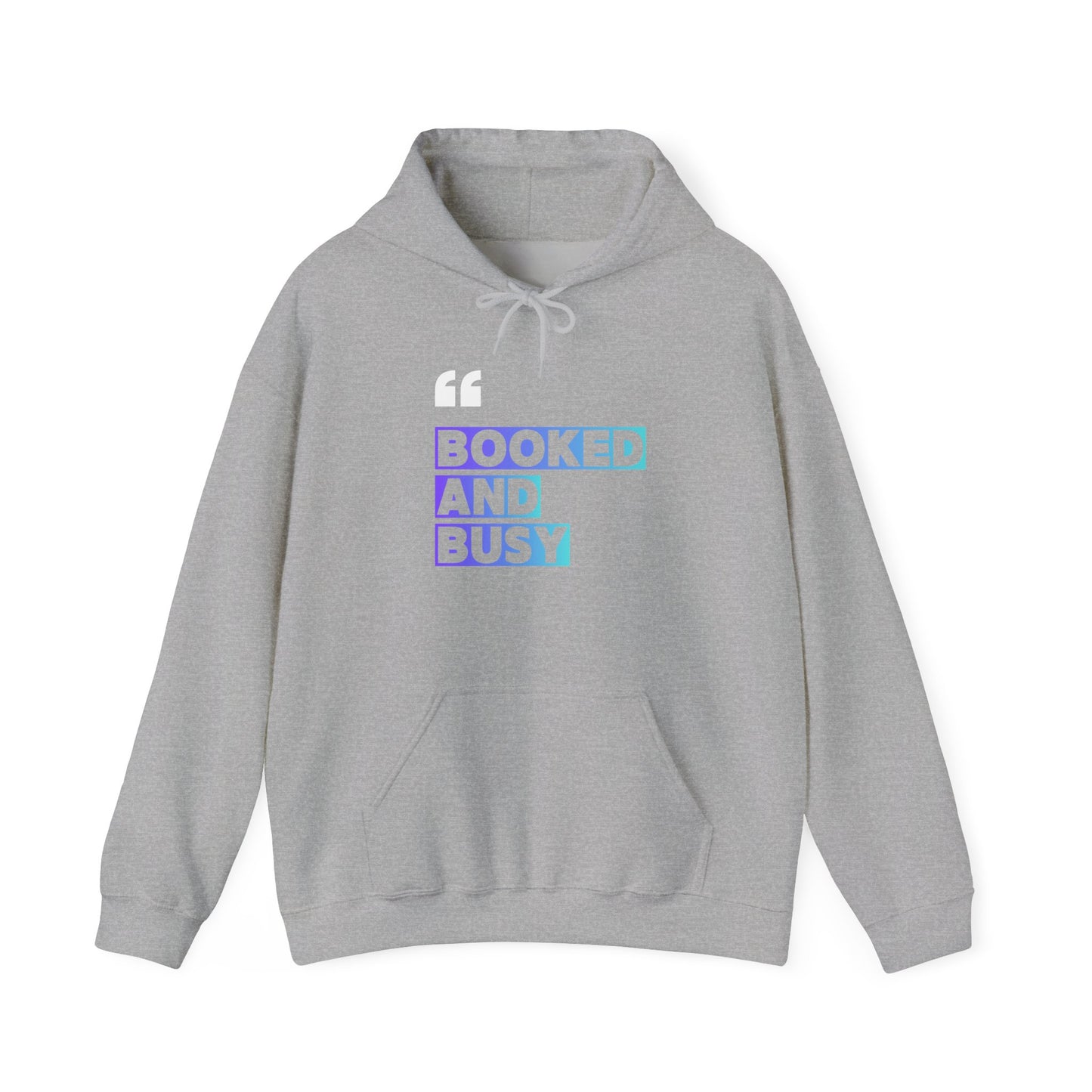 "Booked and Busy" Graphic Pullover for Readers & Creatives