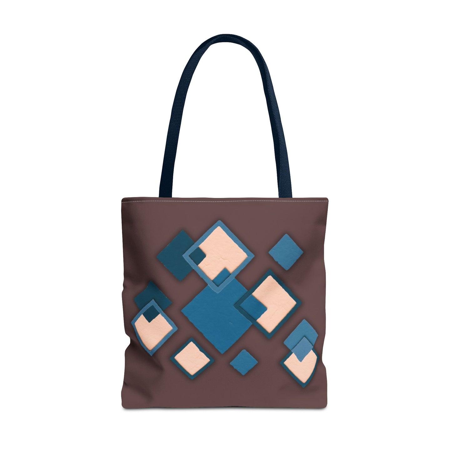 Geometric Diamond Pattern Tote Bag