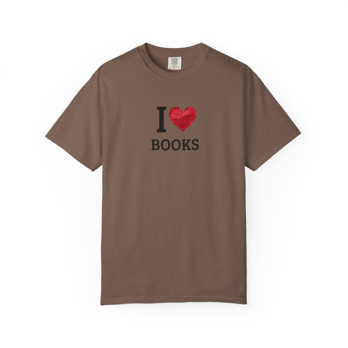 I Love Books T-Shirt — Vintage Love Books Tee for Readers & Book Lovers