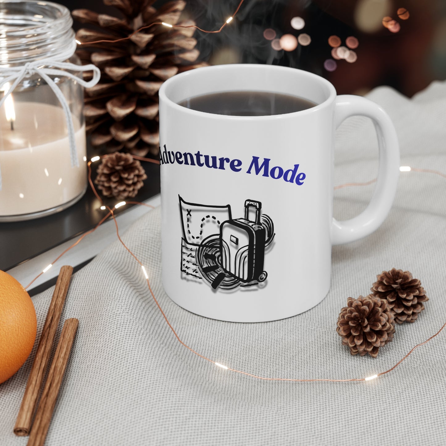 Adventure Mode - Ceramic Coffee Cup (11oz, 15oz)